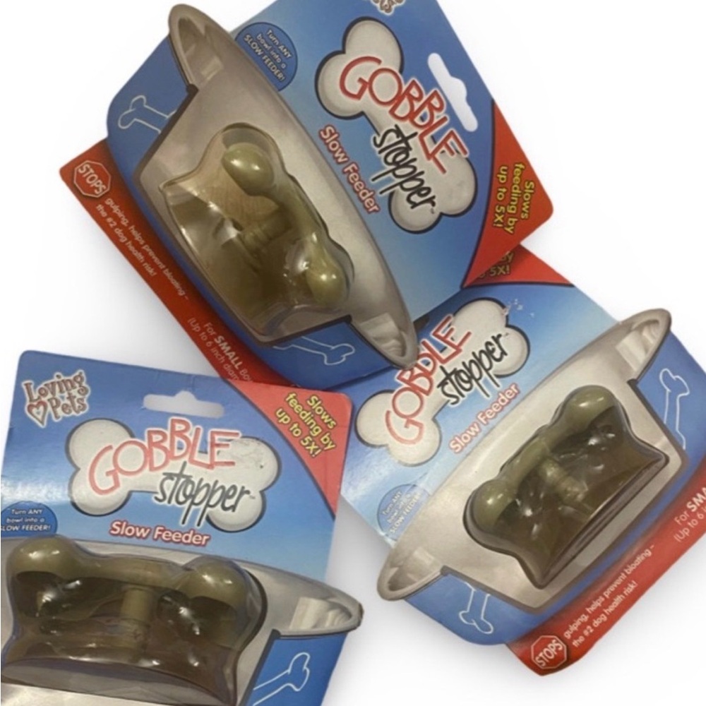 Bundle of three Gobble Stopper Slow Feeder